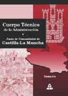 cuerpo tecnico castilla la mancha-temario-9788483119105