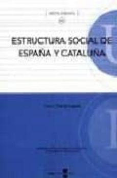 estructura social de españa y cataluña-9788483382905