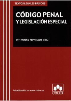 codigo penal y legislacion especial-9788483424605