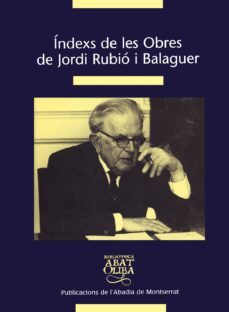 indexs a les obres de jordi rubio balaguer-9788484155805
