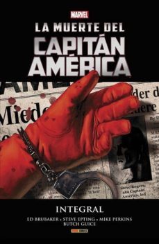 la muerte del capitan america integral-9788490945605