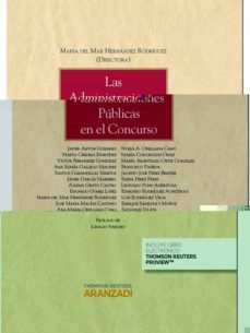 las administraciones publicas en el concurso-maria del mar hernandez rodriguez-9788490987605