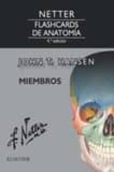 netter. flashcards de anatomia. miembros, 4ª ed.-9788491132905