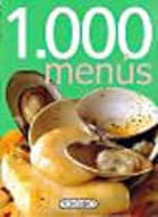 1000 menus (rustica)-9788498069105