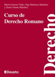 curso de derecho romano-marisa gracia vidal-olga marlasca martinez-9788498303605