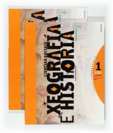 ciencias sociais xeografia e historia 1º eso trimestres ed 2011 gallego-9788498542905