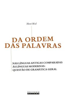 da ordem das palavras (ebook)-henri weil-9788526817005