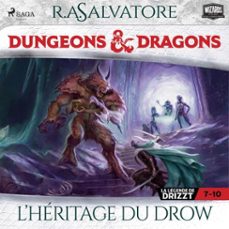 compilation dungeons &amp; dragons 7-10: lheritage du drow (audiolibro)-r.a. salvatore-9788727219905
