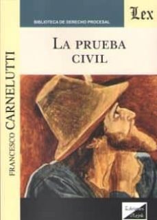 prueba civil, la-francesco carnelutti-9789563921205