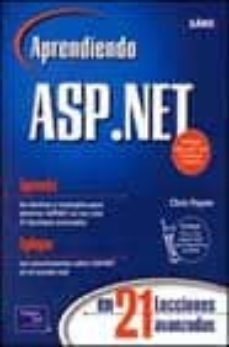 aprendiendo asp.net en 21 lecciones avanzadas (incluye cd-rom)-9789702603405