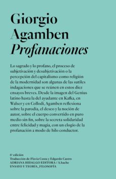profanaciones (ebook)-giorgio agamben-9789878969305