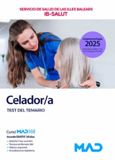 celador/a del ervicio de salud de las illes balears (ib salut). t est del temario-9791370280505