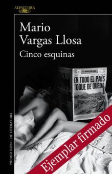 cinco esquinas (ejemplar firmado por el autor)-mario vargas llosa-2910019487915