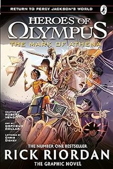 the mark of athena: the graphic novel (heroes of olympus book 3)-rick riordan-9780241686515