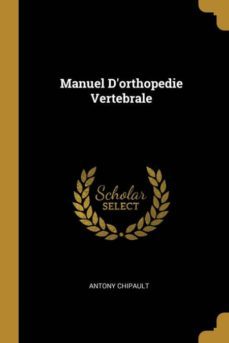 manuel dorthopedie vertebrale-9780270998115