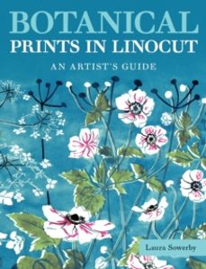 botanical prints in linocut-laura sowerby-9780719844515