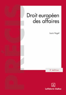 droit européen des affaires 3ed (ebook)-louis vogel-9782247248315