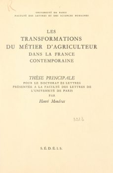 -henri mendras-9782307295815