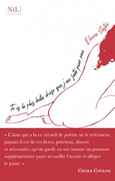 tu es la plus belle chose que j'aie faite pour moi (ebook)-elvira sastre-9782378910815