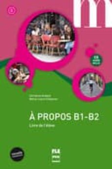 a propos b1-b2 - libro + mp3 (nouvelle couverture)-9782706122415