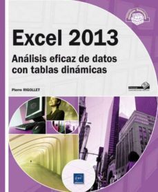 excel 2013 - analisis eficaz de datos con tablas dinamicas-9782746084315
