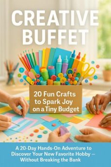 creative buffet: 20 fun crafts to spark joy on a tiny budget (ebook)-eric brooks-9783565079315