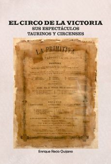 el circo de la victoria-enrique recio quijano-9788410114715