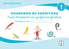 cuaderno de escritura. mayúsculas 1: a, e, i, o, u, m, p, l, ll, y-gloria pardiñas-9788410119215