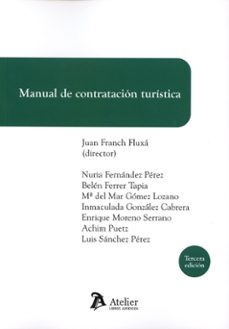 manual de contratacion turistica-juan franch fluxa-9788410174115