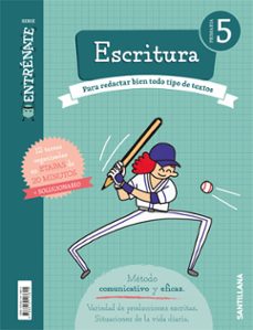 entrenate. cuaderno escritura 5 primaria-9788414113615