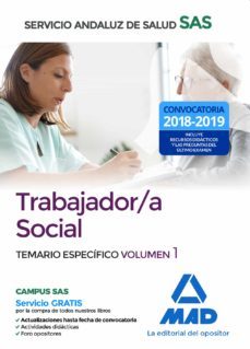 trabajador/a social volumen 1 del sas-9788414210215