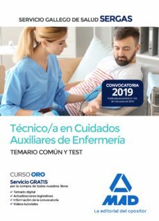 técnico/a  en cuidados auxiliares de enfermería del servicio gall ego de salud-9788414228715