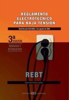 reglamento electrotecnico para baja tension  3ª ed.-9788415179115