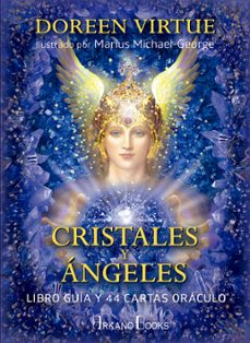 cristales y angeles: libro guia y 44 cartas oraculo-doreen virtue-9788415292715