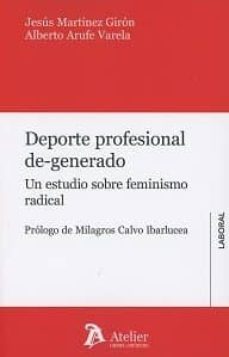 deporte profesional de-generado-jesus martinez giron-9788416652815