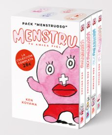 pack menstruoso: menstru, tu amiga fiel, vol.1-4-ken koyama-9788418739415