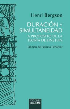 duracion y simultaneidad-henri bergson-9788430122615