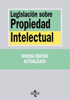 legislacion sobre propiedad intelectual (9ª edicion actualizada)-9788430953615