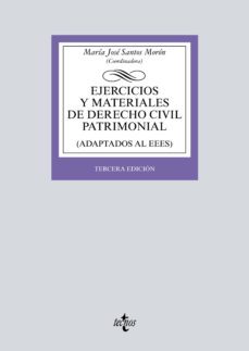 ejercicios y materiales de derecho civil patrimonial (ebook)-maria jose santos moron-yolanda bergel sainz de baranda-susana espada mallorquin-9788430975815