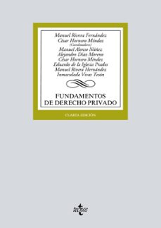 fundamentos de derecho privado (4ª ed.)-manuel rivera fernandez-cesar hornero mendez-9788430979615