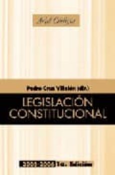 legislacion constitucional-pedro cruz villalon-9788434430815