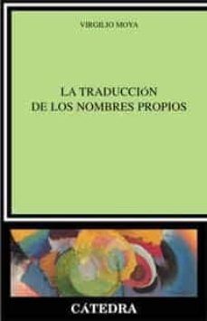 la traduccion de los nombres propios-9788437618715