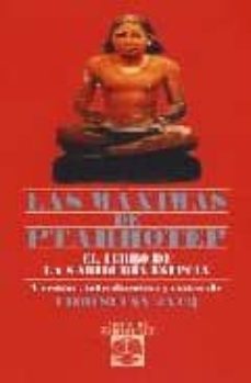 las maximas de ptahhotep-christian jacq-9788441404915