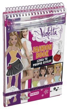 el libro de la moda de violetta-9788444134215