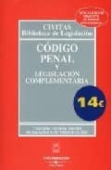 codigo penal y legislacion complementaria (33ª ed.)-9788447028115