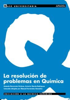 la resolucion de problemas en quimica-antonio et al. navarrete guijosa-manuel fernandez rodriguez-9788466739115