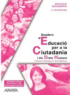 quadern d educacio per a la ciutadania i els drets humans. comunidad valenciana-9788467803815