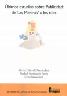 ultimos estudios sobre publicidad: de "las meninas" a los tuits-9788470746215