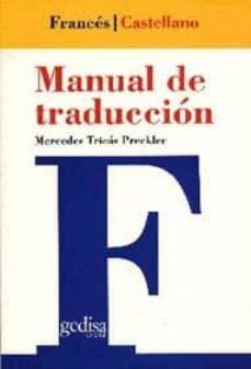manual de traduccion frances-castellano-mercedes tricas preckler-9788474325515