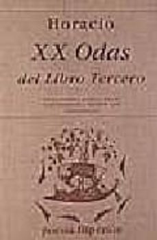 xx odas del libro iii-9788475175515